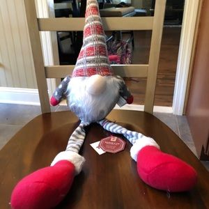 Balsam and fir Christmas gnome goes with Rae Dunn